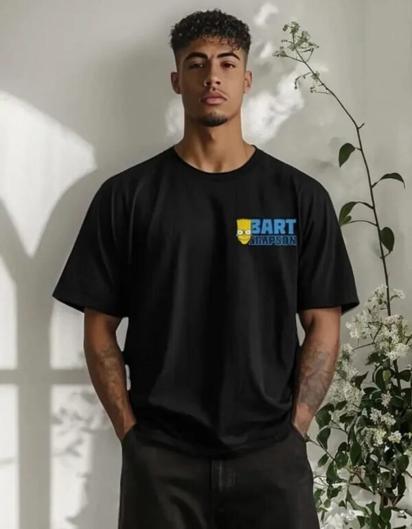 Playera Máscara De Látex Bart Simpson Hombre