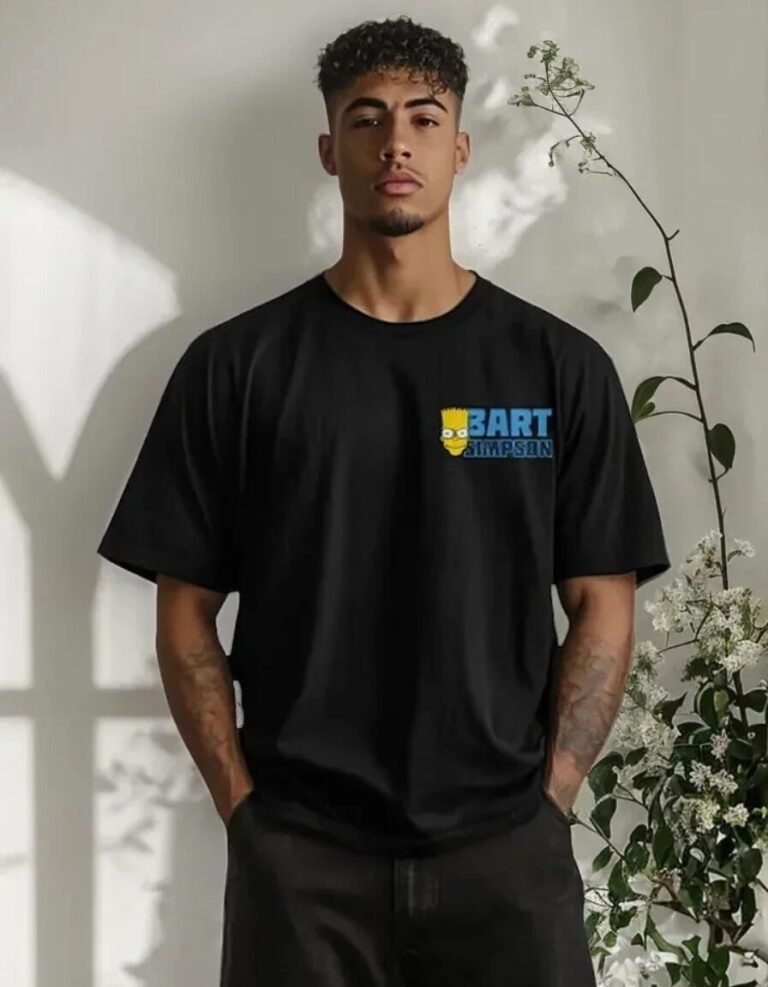 Playera Máscara De Látex Bart Simpson Hombre