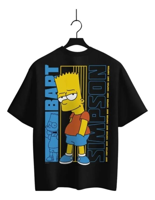 Playera Máscara De Látex Bart Simpson Hombre