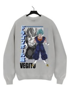 Pullover Máscara De Látex Dragon Ball Vegito Hombre