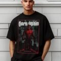 Playera Máscara De Látex Born Again Hombre