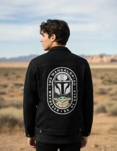 Jacket Máscara De Látex The Mandalorian Hombre