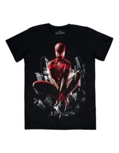 Playera Mascara De Latex Ultimate Spider-man Hombre