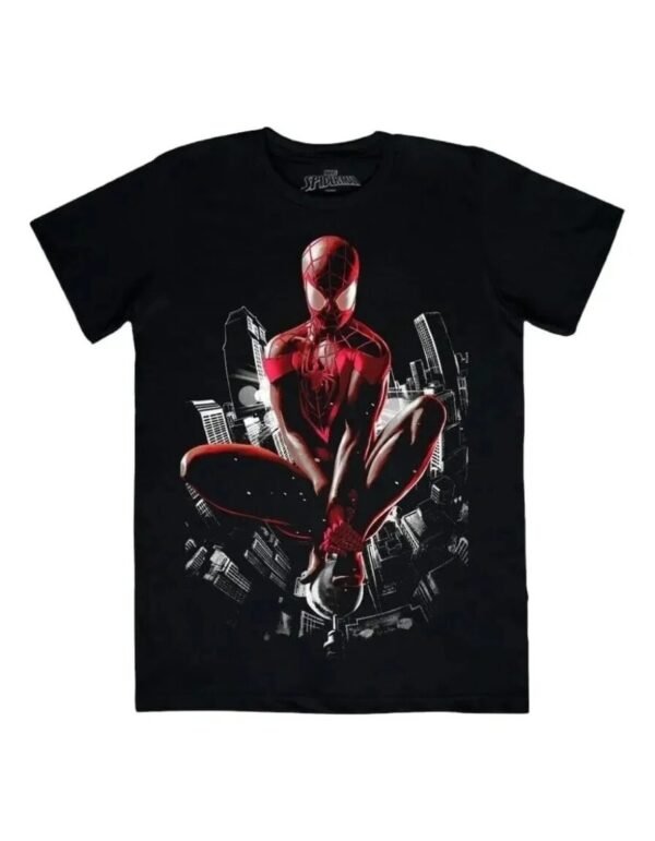 Playera Mascara De Latex Ultimate Spider-man Hombre
