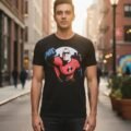 Playera Máscara De Látex Los Increibles Bob Parr