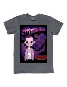 Playera Máscara De Látex The Upside Down Cartoon Hombre