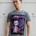 Playera Máscara De Látex The Upside Down Cartoon Hombre