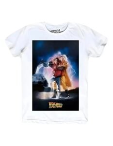 Playera Máscara De Latex Back To The Future Poster Hombre