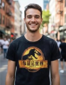 Playera Máscara De Látex Dominion Hombre