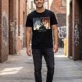 Playera Máscara De Látex Face To Face Hombre