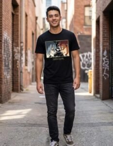 Playera Máscara De Látex Face To Face Hombre