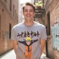Playera Máscara De Látex Naruto Running Hombre