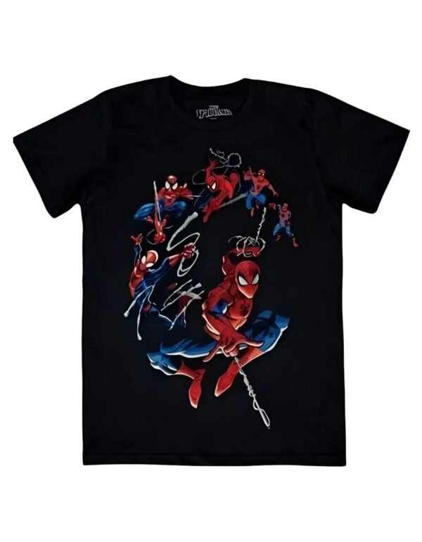 Playera Máscara De Látex Spidey Evolution Hombre Playera Máscara De Látex Spidey Evolution Hombre