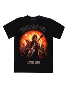 Playera Máscara De Látex Rocking Out Hombre