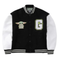 Varsity Jacket Máscara De Látex Star Wars Grogu Hombre