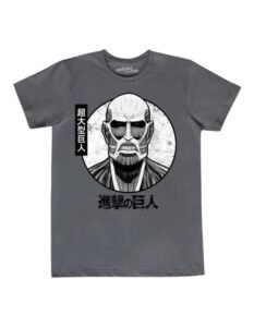 Playera Mascara De Látex Titán De Las Murallas Hombre