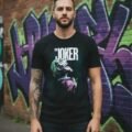 Playera Máscara De Látex The Joker Hombre