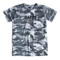 Playera Máscara De Látex Darks Zero Grey Camo Hombre