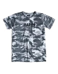 Playera Máscara De Látex Darks Zero Grey Camo Hombre