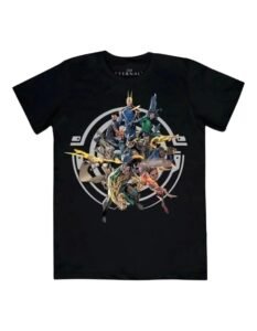 Playera Mascara De Latex When Gods Walk The Eart Hombre