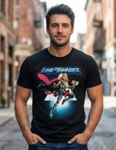 Playera Máscara De Látex Jane Foster Hombre