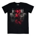 Playera Máscara De Látex Threat To Our Universe Hombre