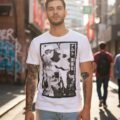 Playera Máscara De Látex Aldea De La Hoja Hombre
