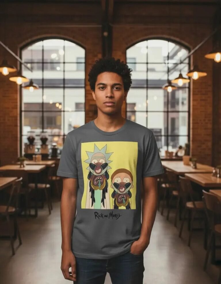 Playera Mascara De Látex Glory To Glorzo Hombre