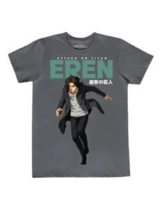 Playera Máscara De Látex Eren, The Final Season Hombre