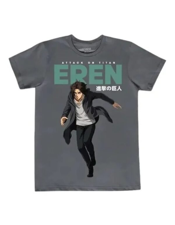 Playera Máscara De Látex Eren, The Final Season Hombre