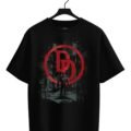 Playera Máscara De Látex Daredevil Logo Hombre
