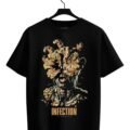 Playera Máscara De Látex Infection Is Forever Hombre