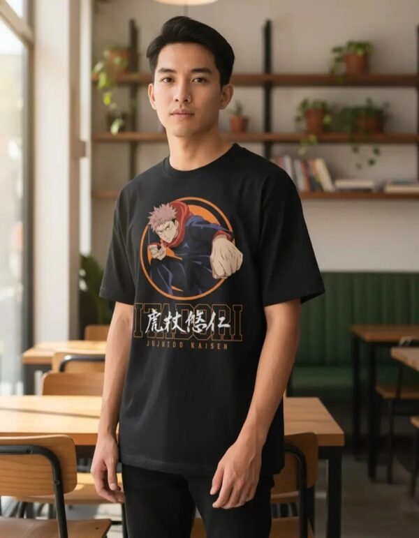 Playera Máscara De Látex Recipiente De Sukuna Hombre Playera Máscara De Látex Recipiente De Sukuna Hombre