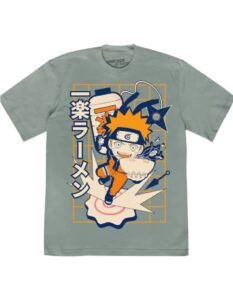 Playera Máscara De Látex Naruto Favorite Ramen Hombre