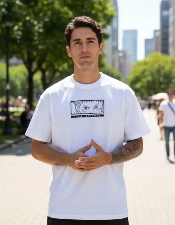 Playera Máscara De Látex Yuji Itadori Hombre