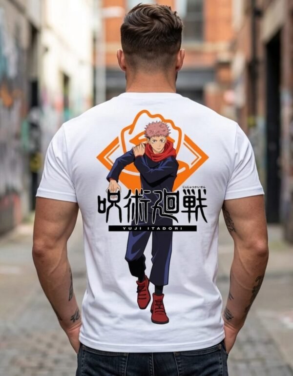 Playera Máscara De Látex Yuji Itadori Hombre