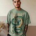 Playera Máscara De Látex Shenron Hombre