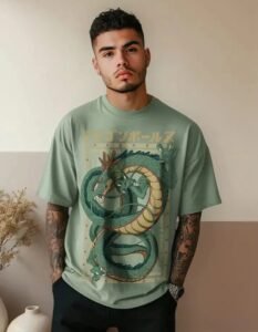 Playera Máscara De Látex Shenron Hombre
