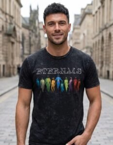 Playera Máscara De Látex Eternals Hombre