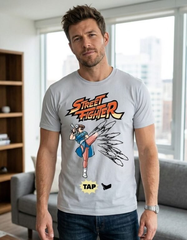 Playera Máscara De Látex Lightning Kick Hombre Playera Máscara De Látex Lightning Kick Hombre