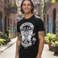 Playera Máscara De Látex Demobat Slayer Hombre