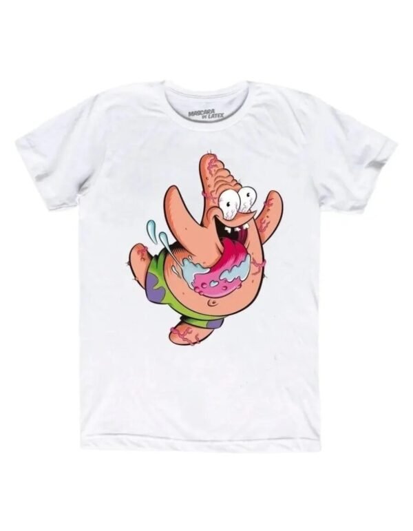 Playera Máscara De Látex Patricio Hombre