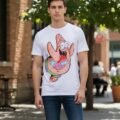 Playera Máscara De Látex Patricio Hombre