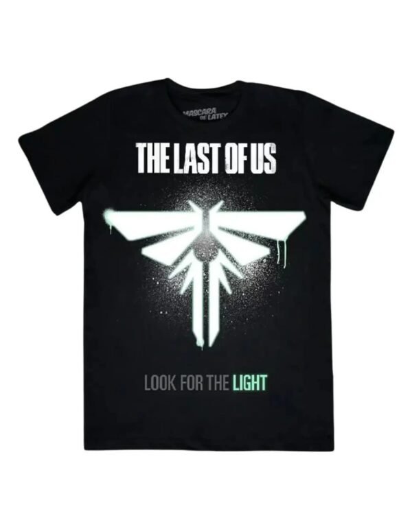 Playera Máscara De Látex The Fireflies Hombre