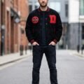 Varsity Jacket Máscara De Látex Marvel Deadpool Hombre