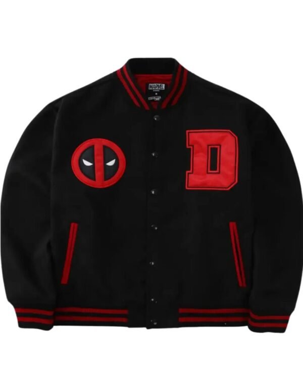 Varsity Jacket Máscara De Látex Marvel Deadpool Hombre