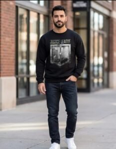 Pullover Máscara De Látex Justice League Hombre