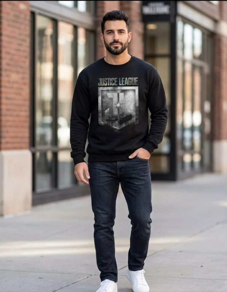 Pullover Máscara De Látex Justice League Hombre