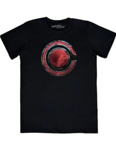 Playera Mascara De Látex Jl Cyborg Logo Hombre