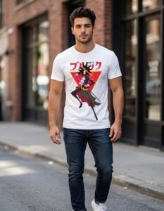Playera Máscara De Látex Brook Hombre